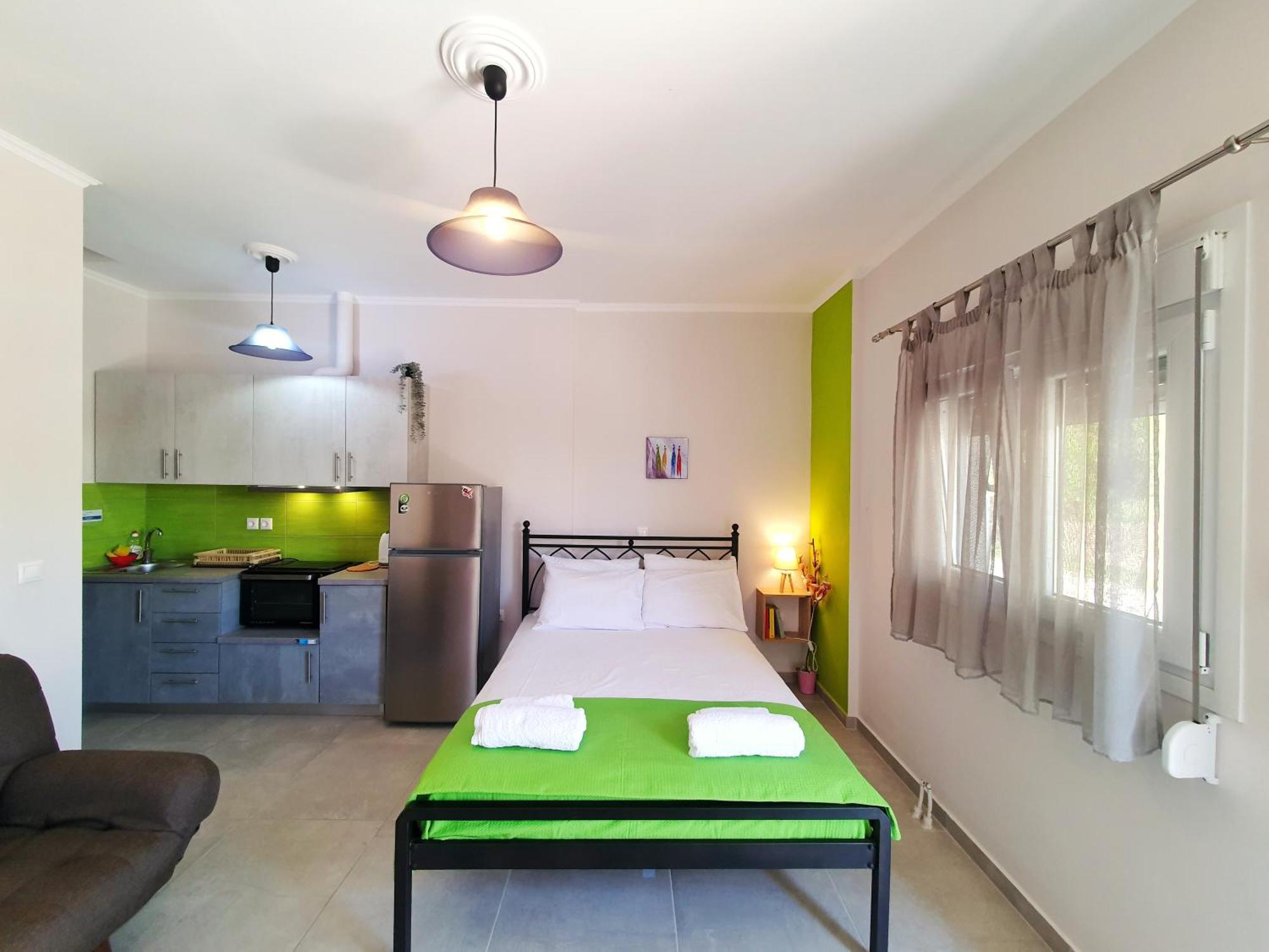Green Studio Nidri Extérieur photo